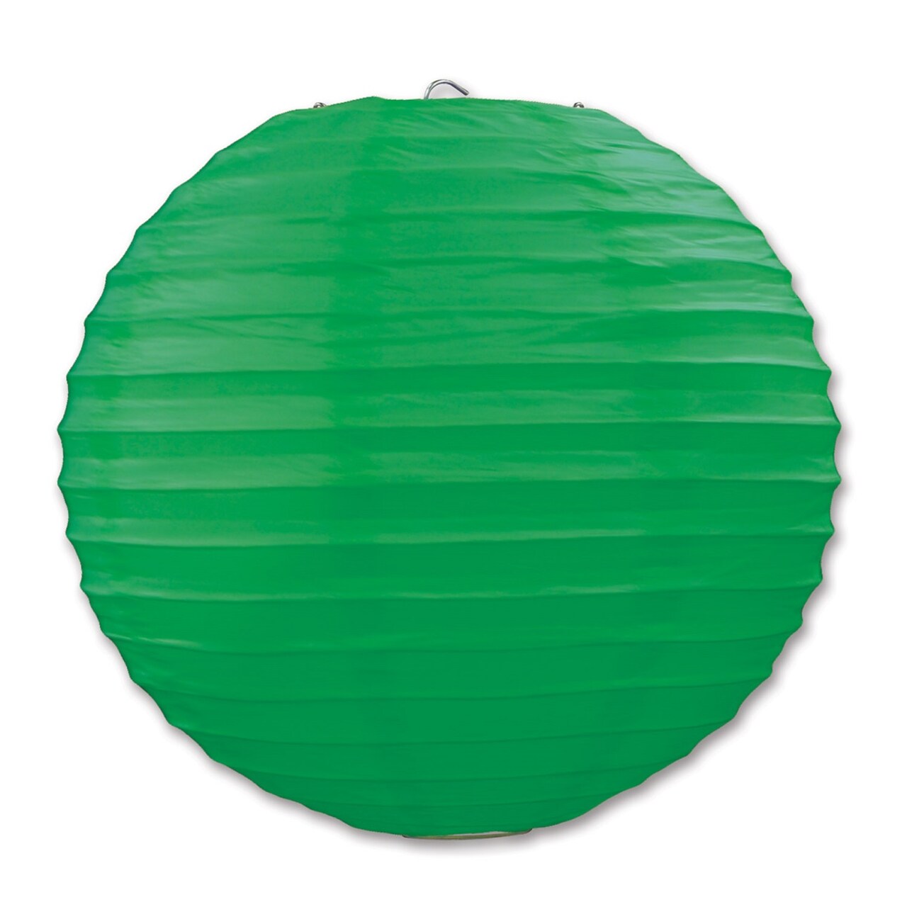 Beistle Club Pack of 18 Green Hanging Lantern St. Patrick's Day Decor 9.5"